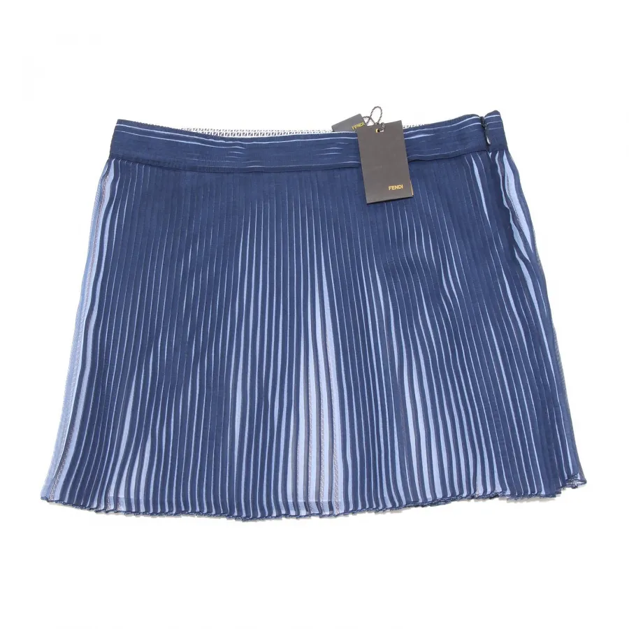 5487G gonna bimba  blu azzurra FENDI skirt kids