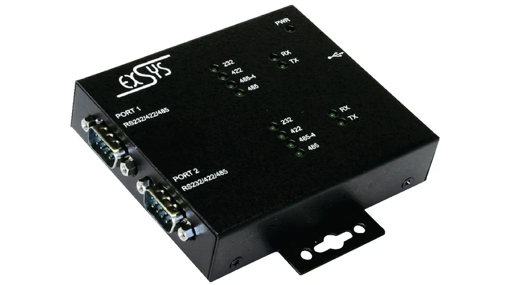 Adattatore d'interfaccia Exsys da USB B a Maschio a 9 pin DB