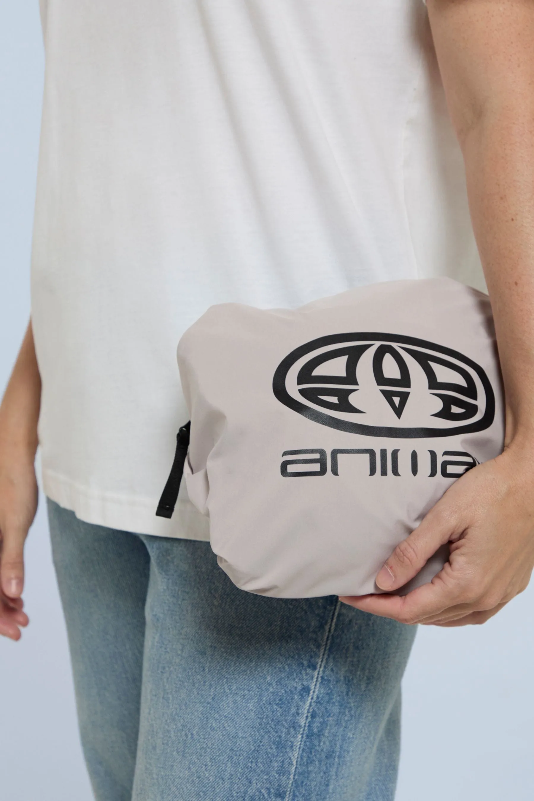 Animal - Pace - Donna Cream - Giacca impermeabile ripiegabile
