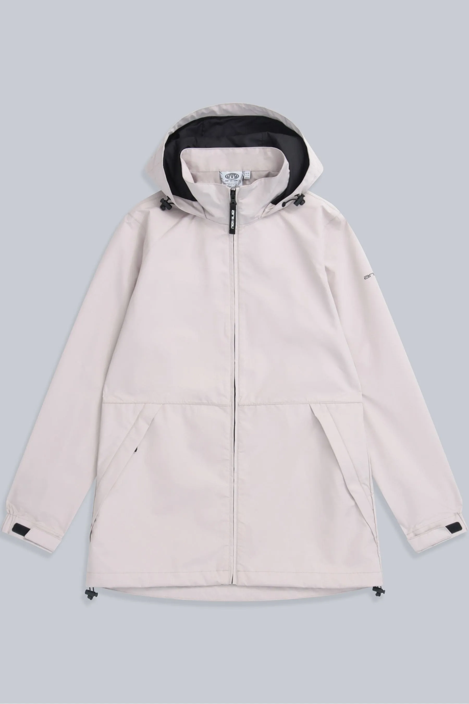 Animal - Pace - Donna Cream - Giacca impermeabile ripiegabile