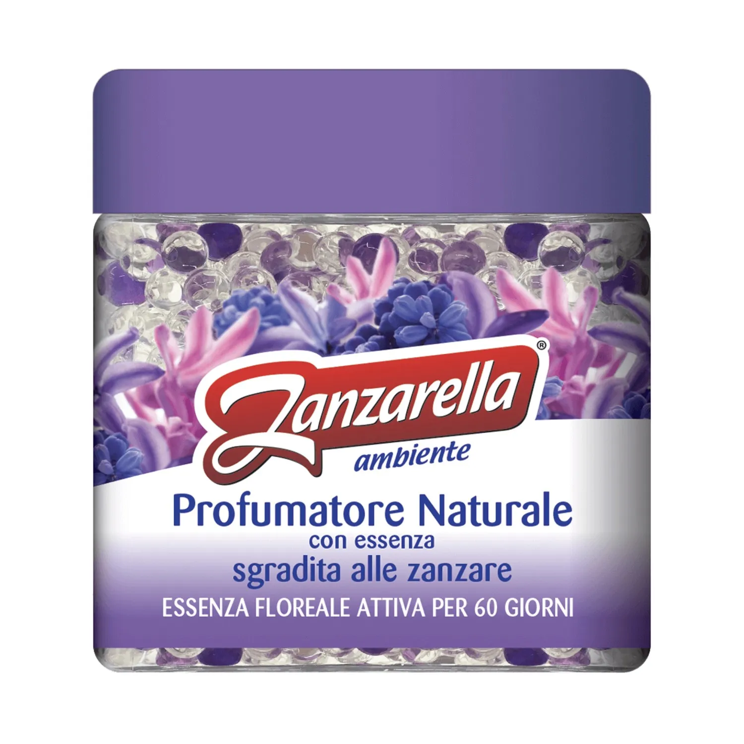 Antizanzare profumatore Zanzarella perle Bouquet in fiore 170 gr