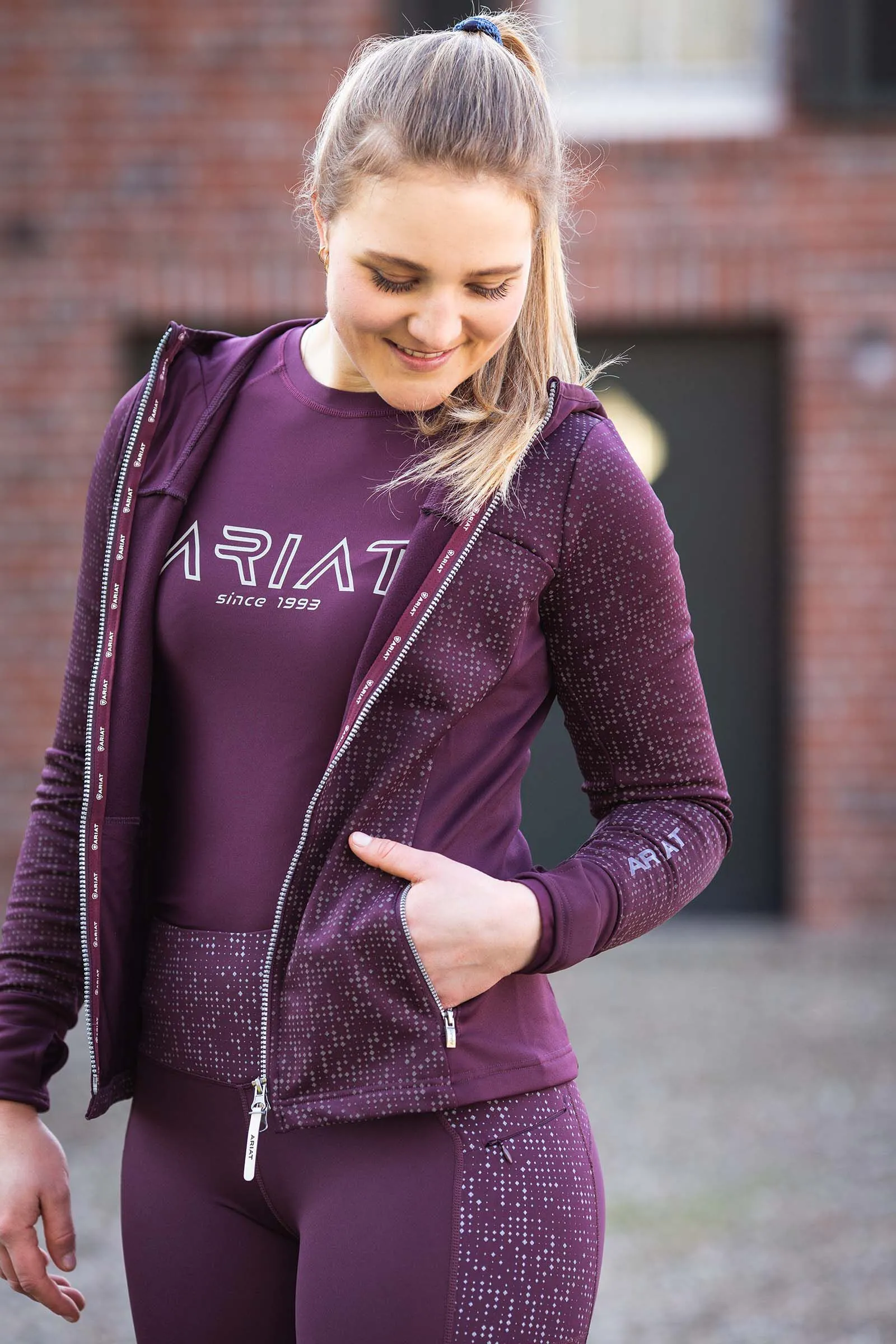 Ariat Eos Lumina Leggins da equitazione con full seat