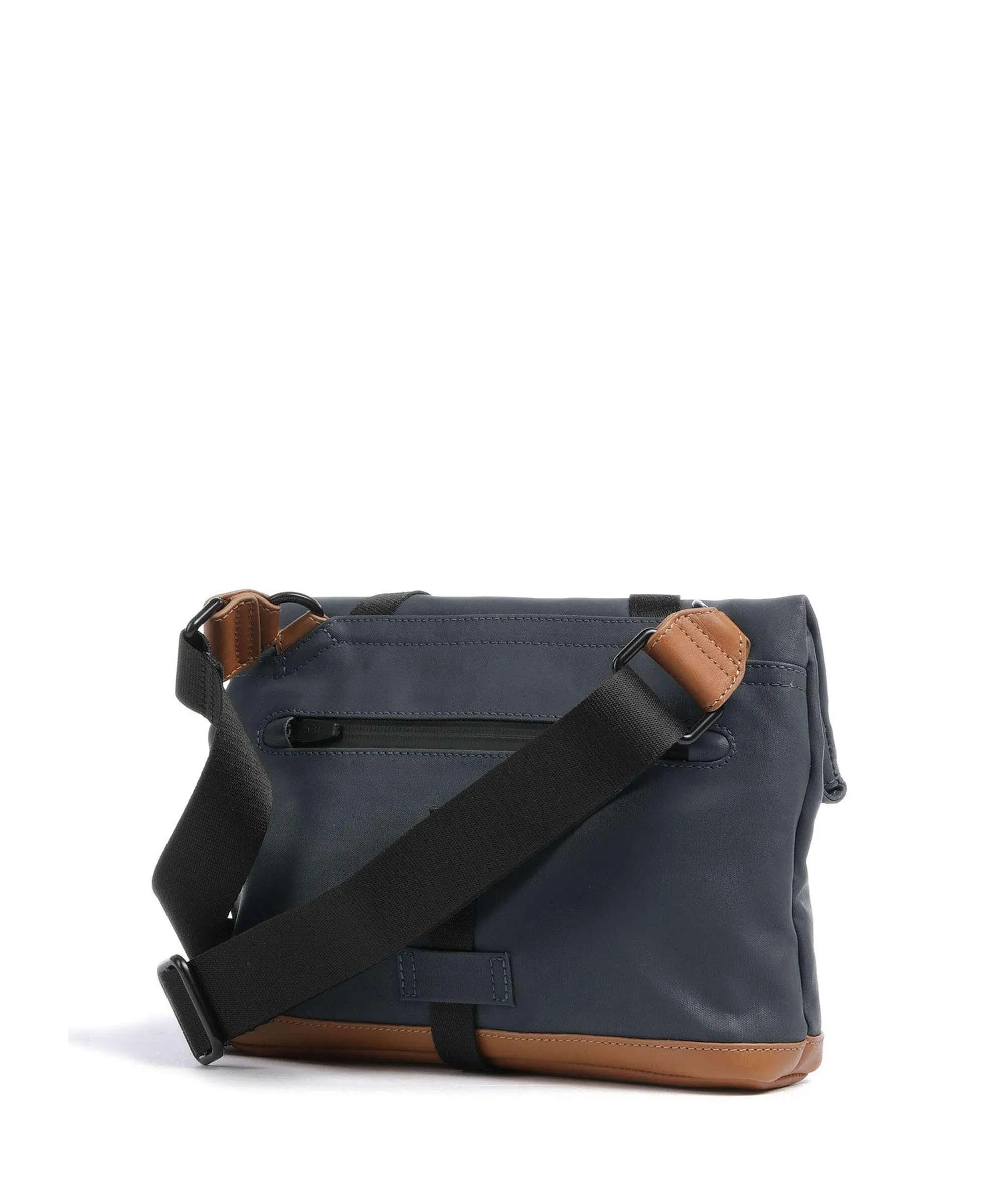  Aunts & Uncles Japan Yao Borsa a tracolla tela blu/marrone  