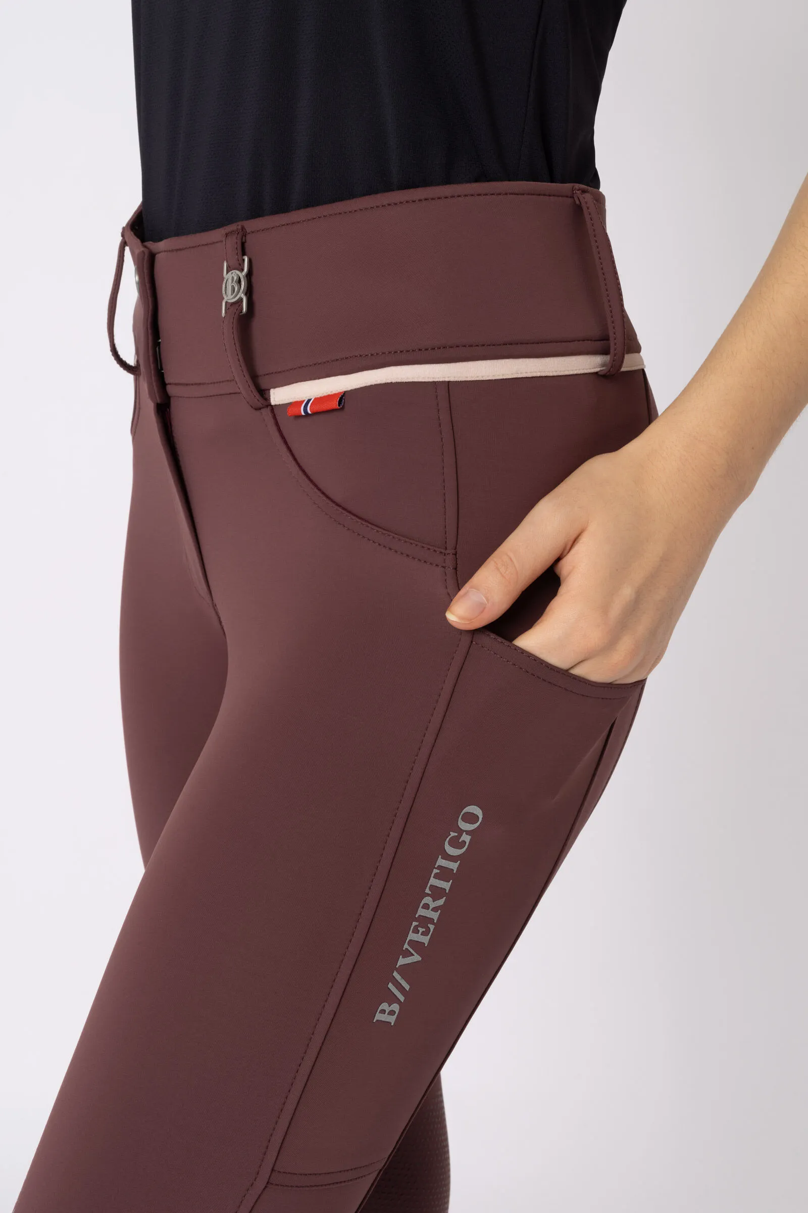 B Vertigo Elea Pantaloni da equitazione con full grip da donna