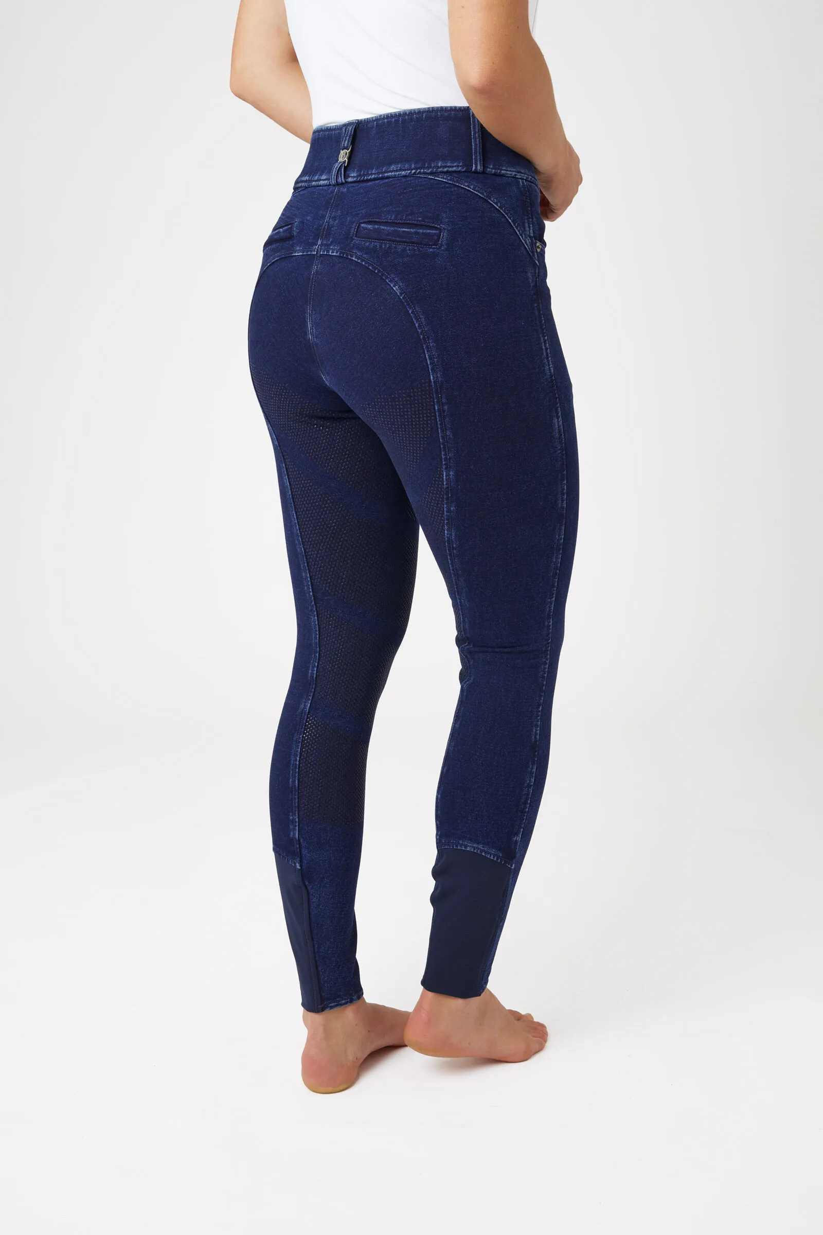 B Vertigo Morgana Pantaloni da equitazione in denim da donna