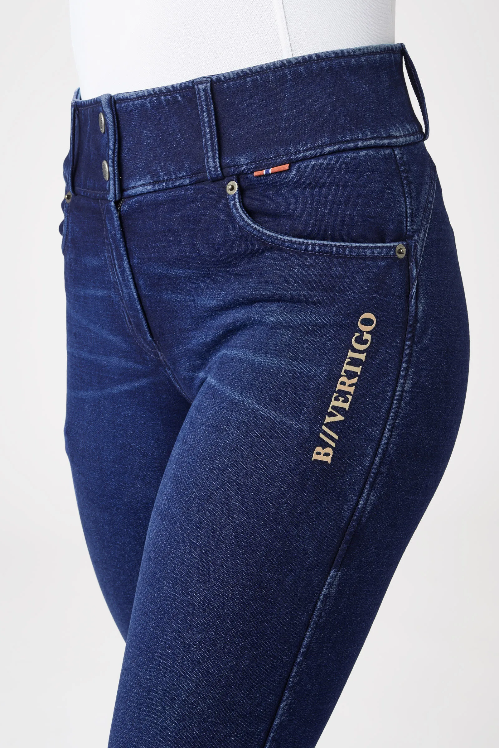 B Vertigo Morgana Pantaloni da equitazione in denim da donna