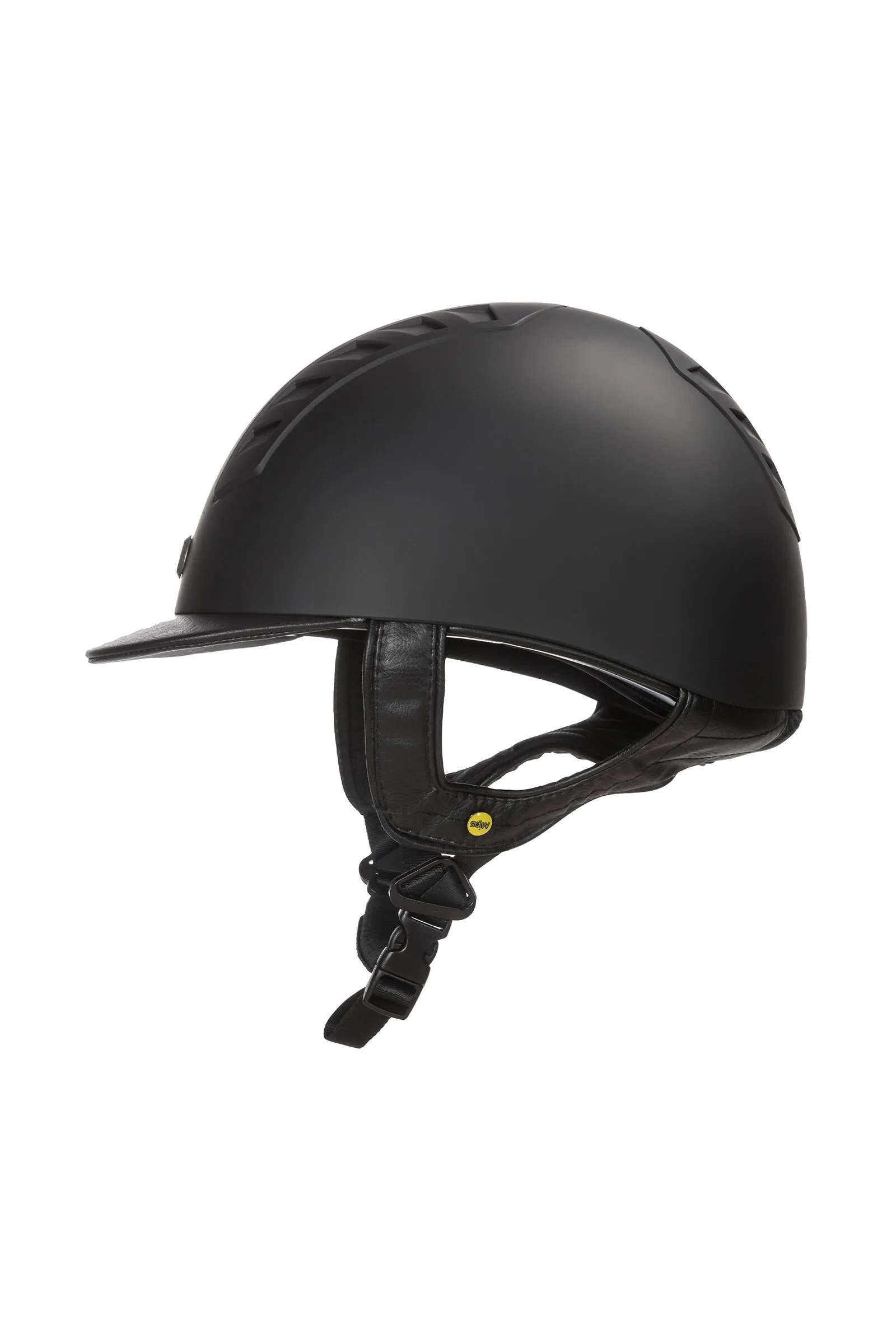 Back on Track EQ3 MIPS Casco da equitazione con superficie liscia