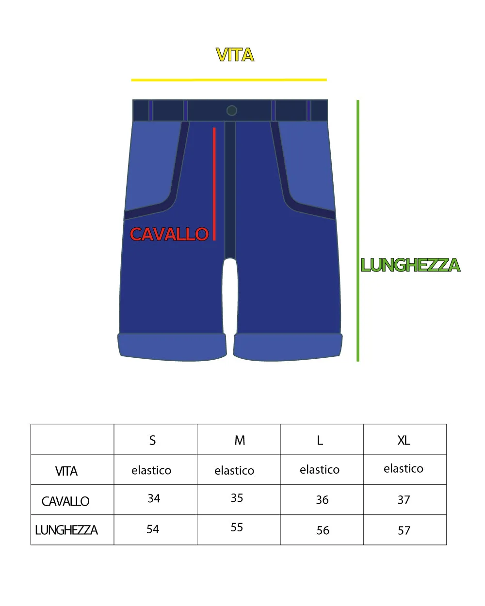 Bermuda Pantaloncino Uomo Corto Tuta Nero Righe Laterali GIOSAL-PC1809A