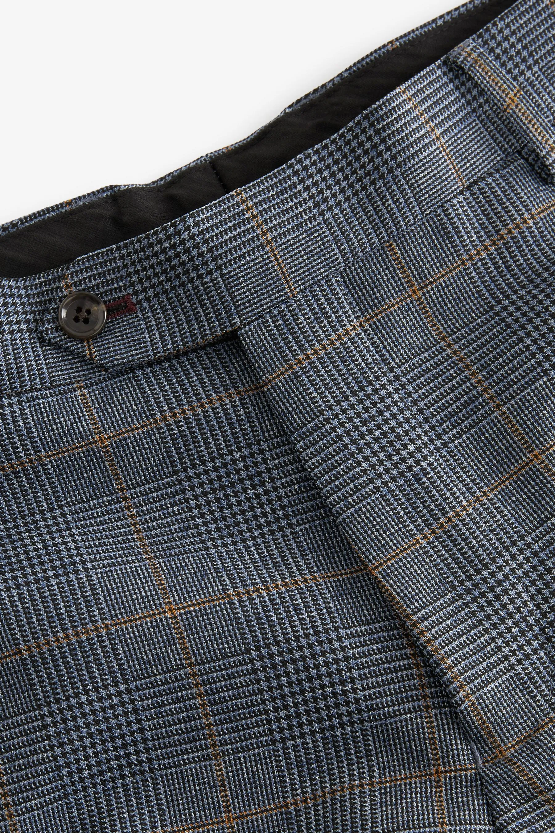 Blu  - completo da A quadri Pantaloni