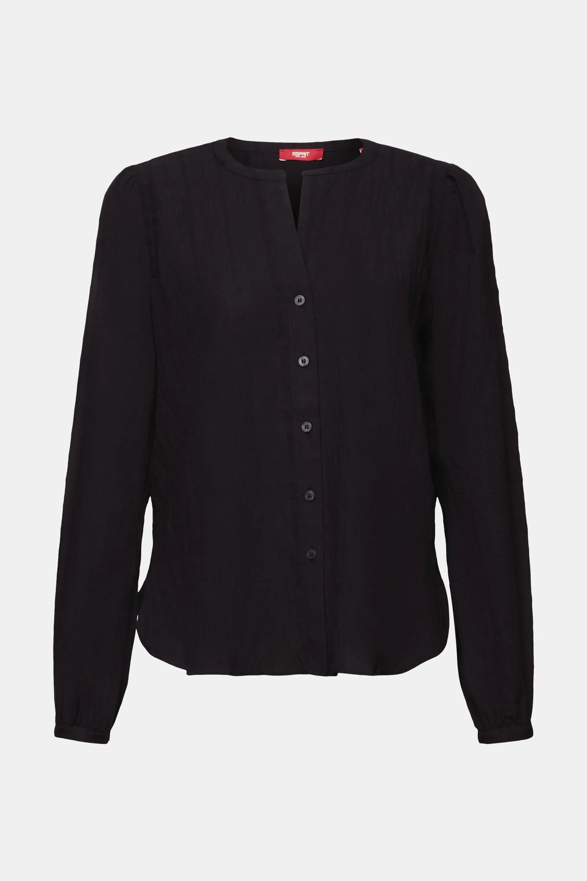 Blusa strutturata in cotone