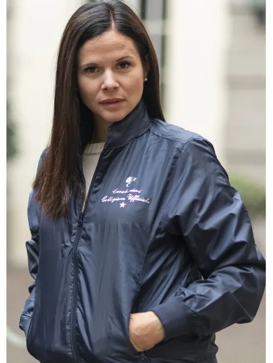 Bomber Leggero Donna Navy