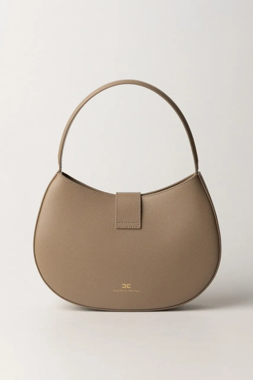 Borsa hobo grande con logo TORTORA