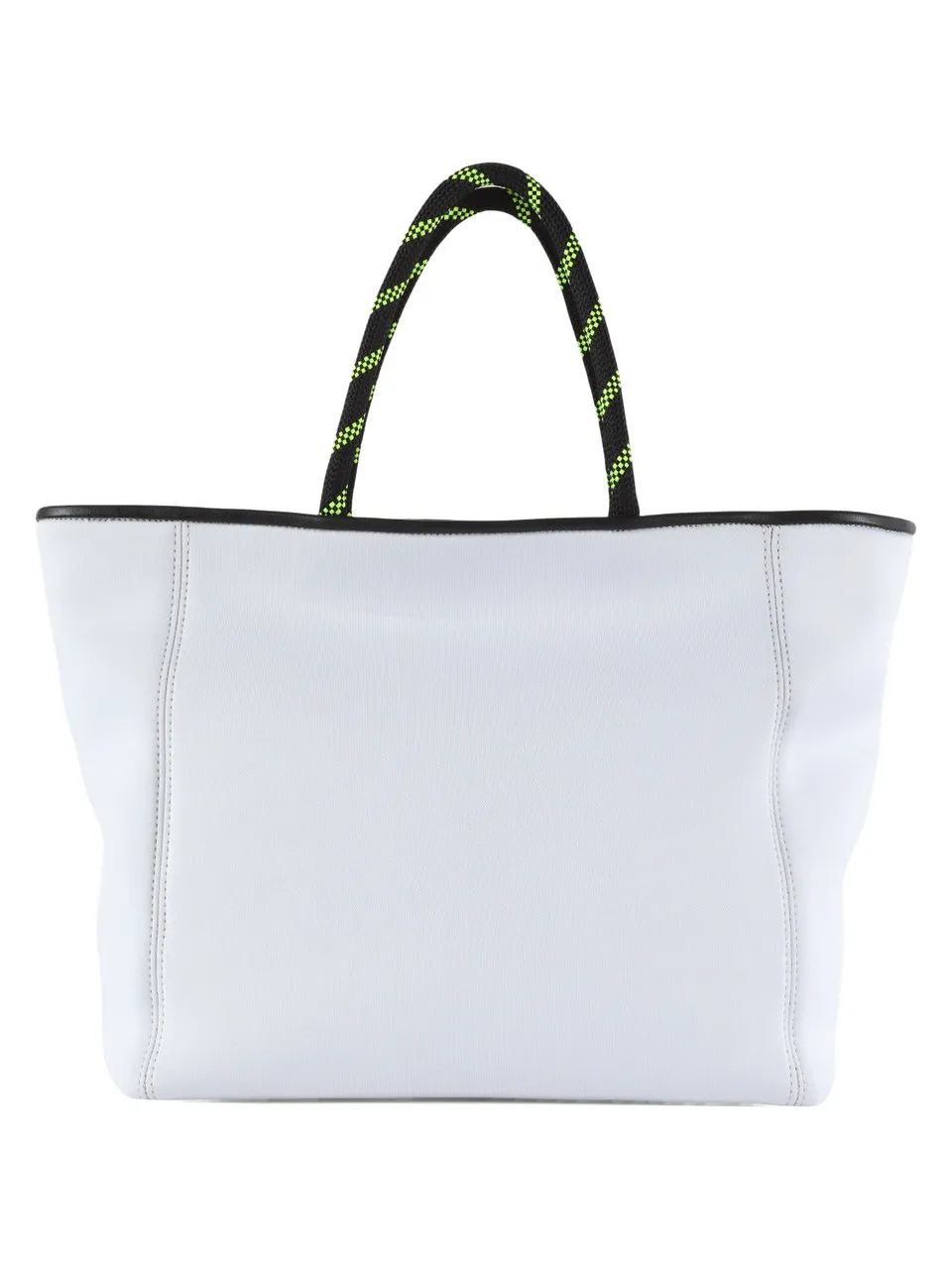 Borsa in neoprene grande con stampa logo