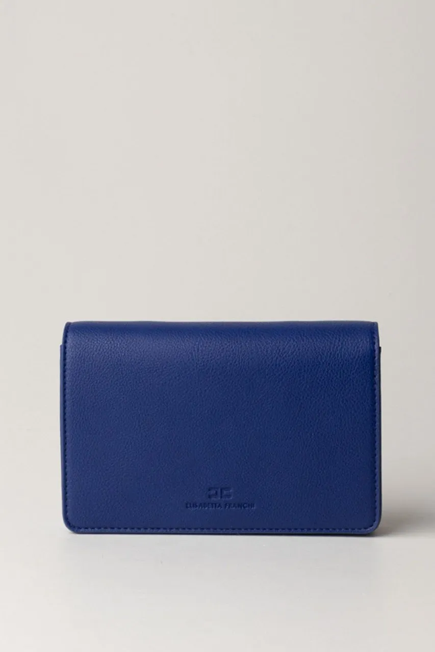Borse a tracolla logo EF diamantato BLUE INDACO