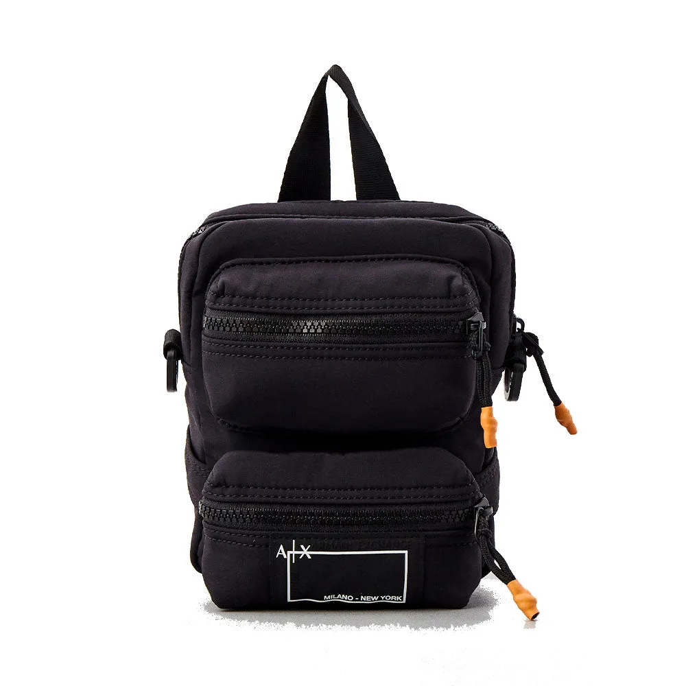 Borsello Uomo Armani Exchange in Tessuto Colore Nero - 952429
