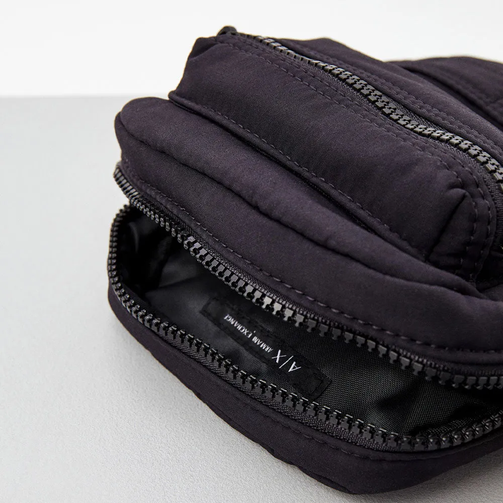 Borsello Uomo Armani Exchange in Tessuto Colore Nero - 952429