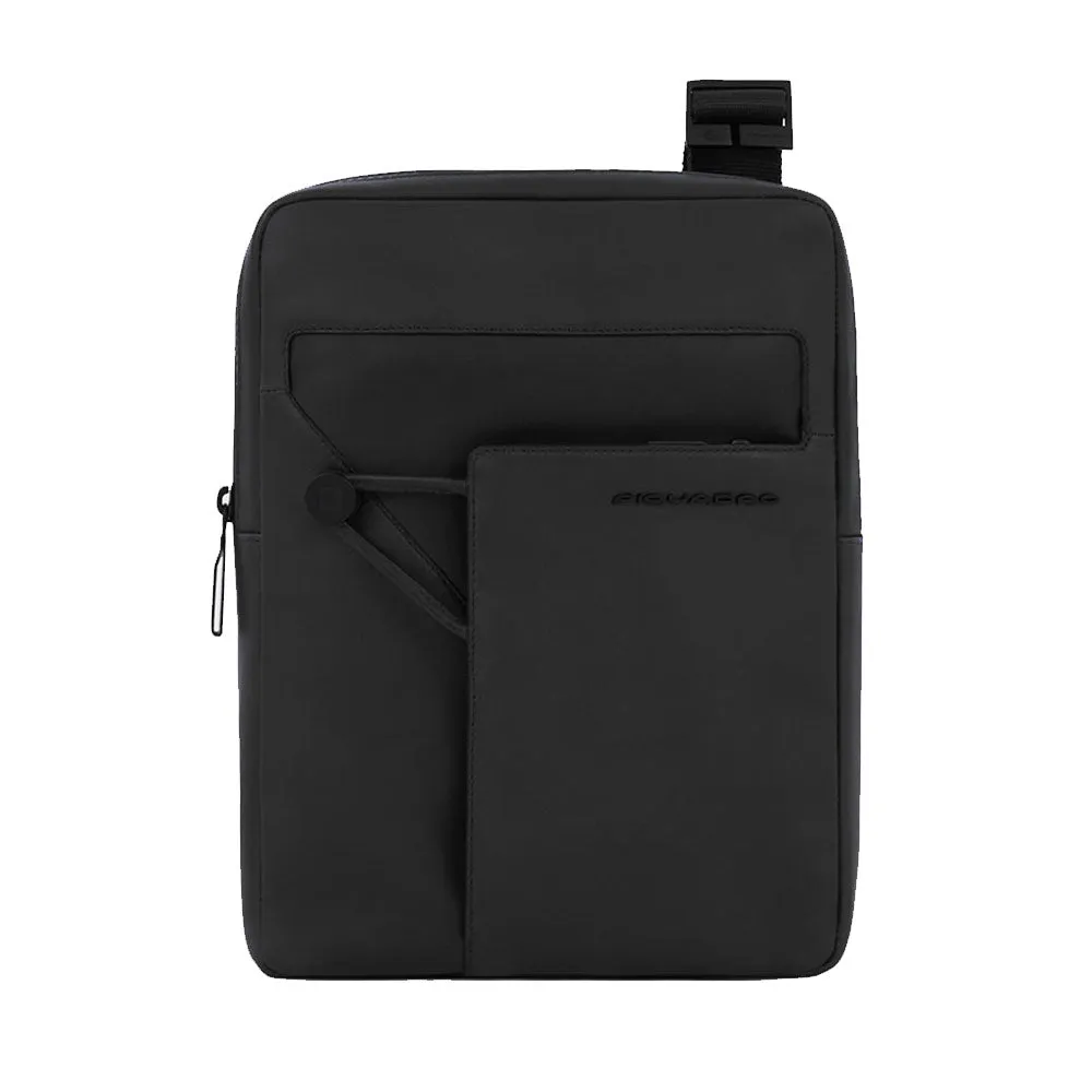 Borsello Uomo PIQUADRO in Pelle Nera Linea Aye - CA1816W119