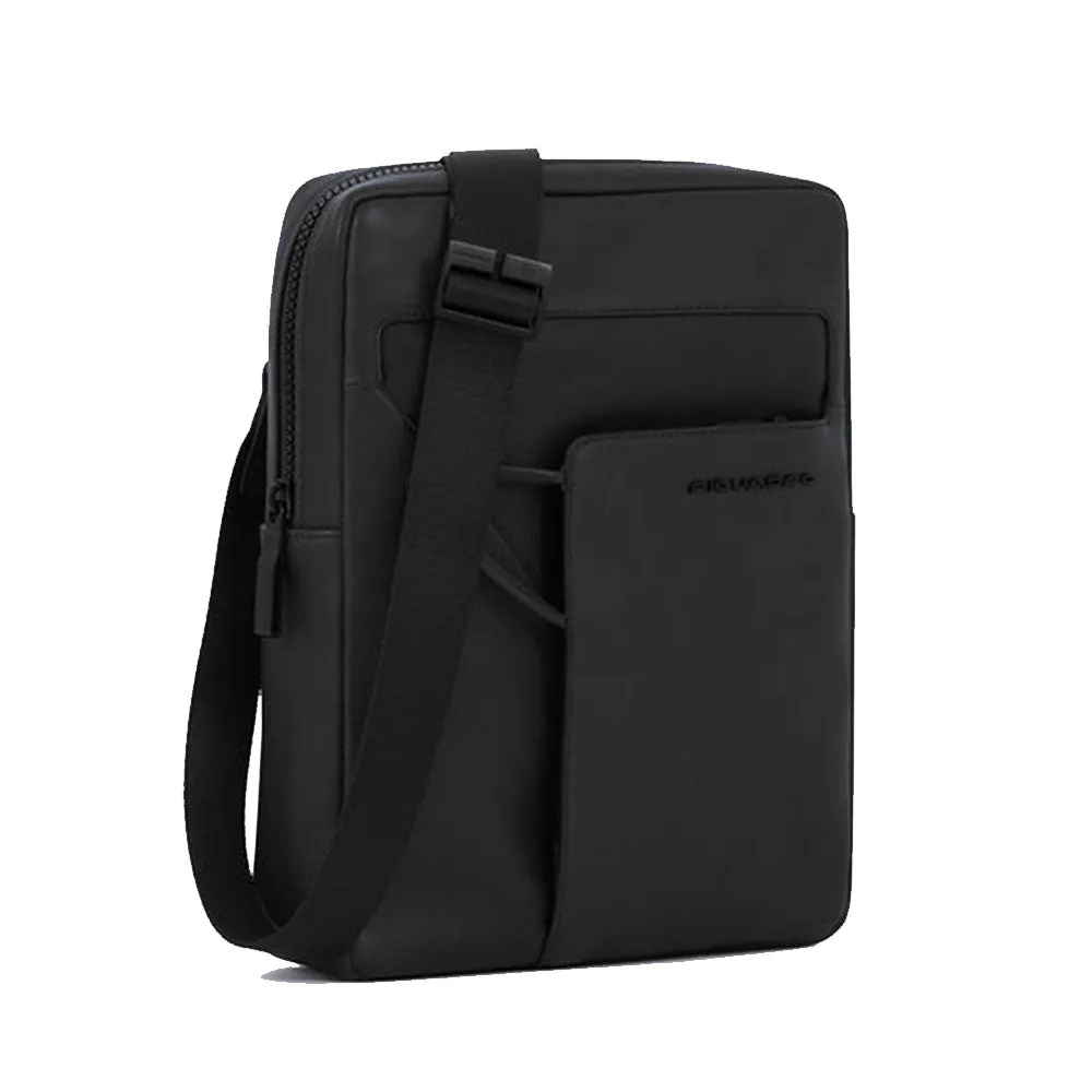 Borsello Uomo PIQUADRO in Pelle Nera Linea Aye - CA1816W119