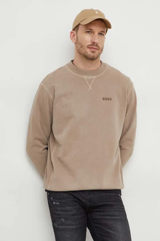 Boss Orange felpa in cotone