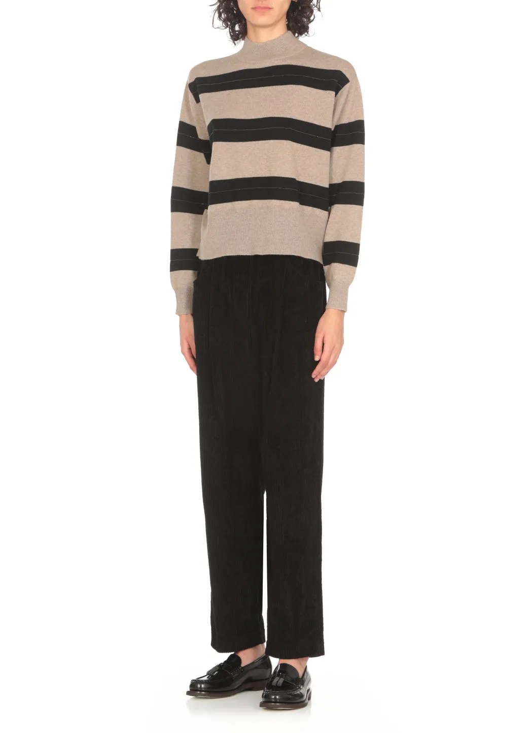  Brunello Cucinelli Maglia con monile 