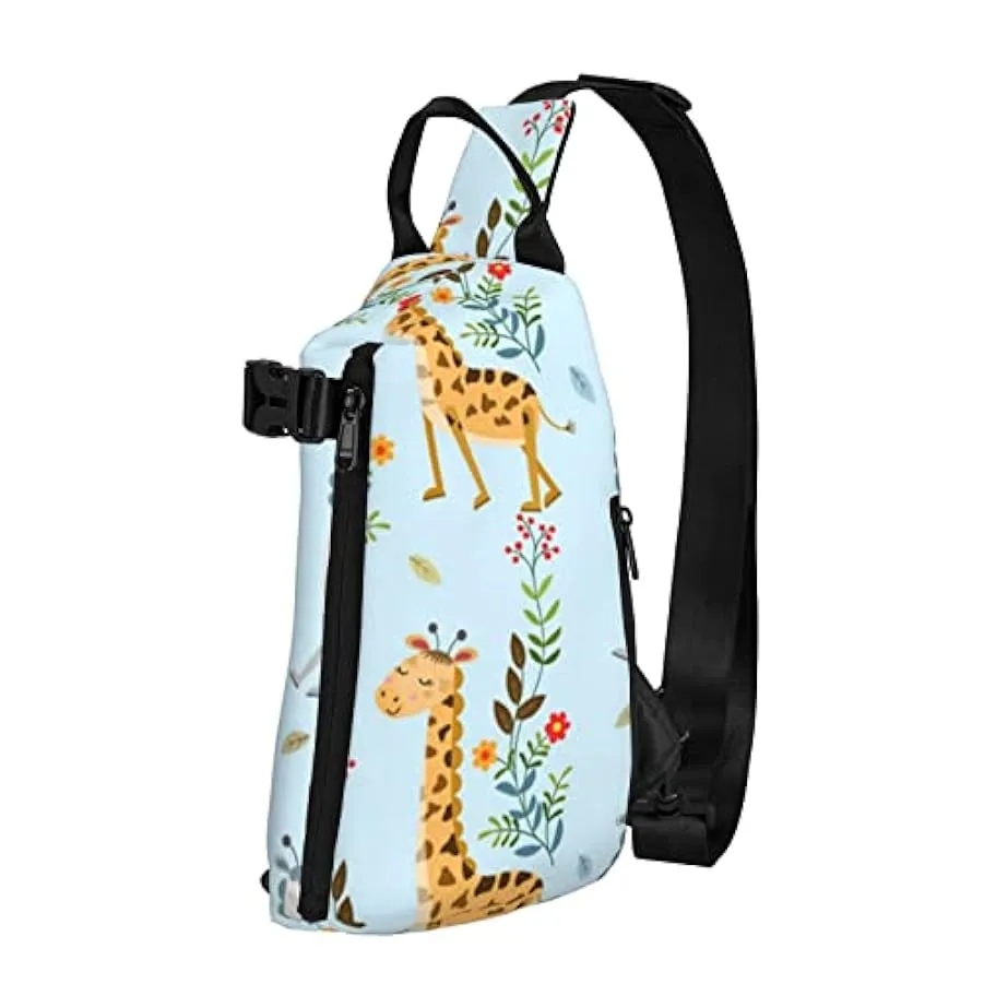 BYTKMRY Mount At Sunset Sling Zaino, Multiuso Viaggio Escursionismo Daypack Crossbody Borsa A Tracolla Per Viaggiare Attività Al