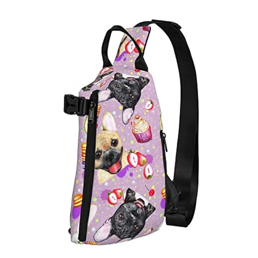 BYTKMRY Mount At Sunset Sling Zaino, Multiuso Viaggio Escursionismo Daypack Crossbody Borsa A Tracolla Per Viaggiare Attività Al