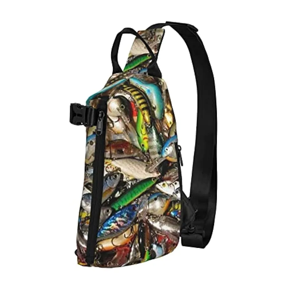 BYTKMRY Mount At Sunset Sling Zaino, Multiuso Viaggio Escursionismo Daypack Crossbody Borsa A Tracolla Per Viaggiare Attività Al