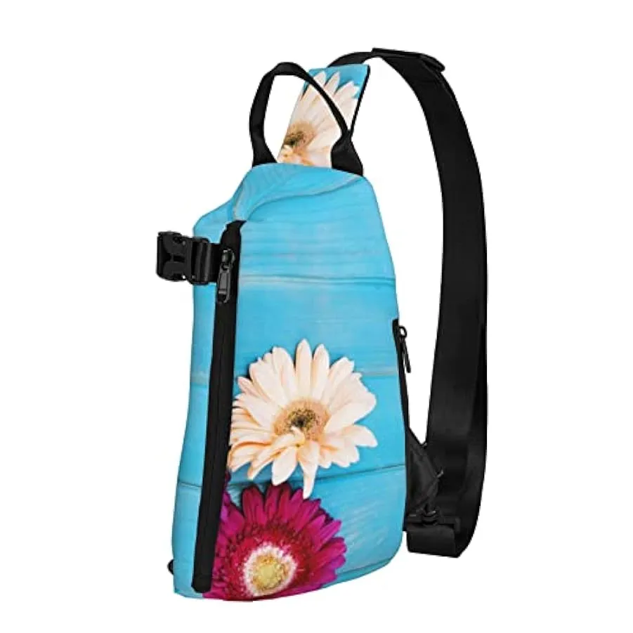 BYTKMRY Mount At Sunset Sling Zaino, Multiuso Viaggio Escursionismo Daypack Crossbody Borsa A Tracolla Per Viaggiare Attività Al