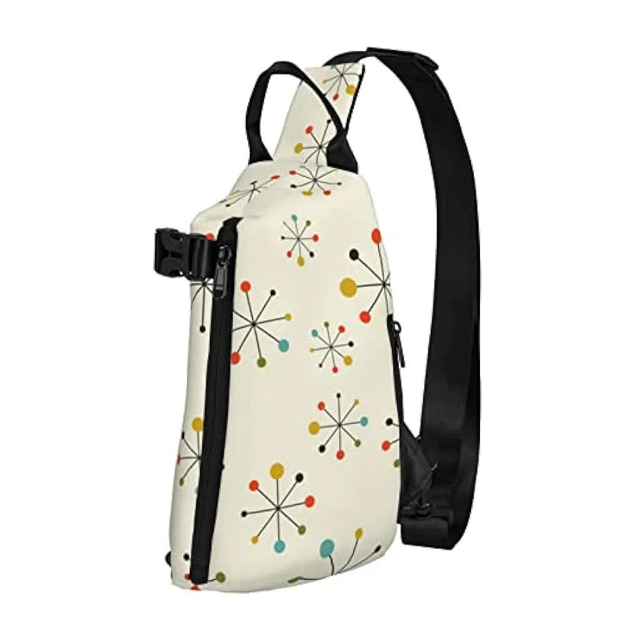 BYTKMRY Mount At Sunset Sling Zaino, Multiuso Viaggio Escursionismo Daypack Crossbody Borsa A Tracolla Per Viaggiare Attività Al
