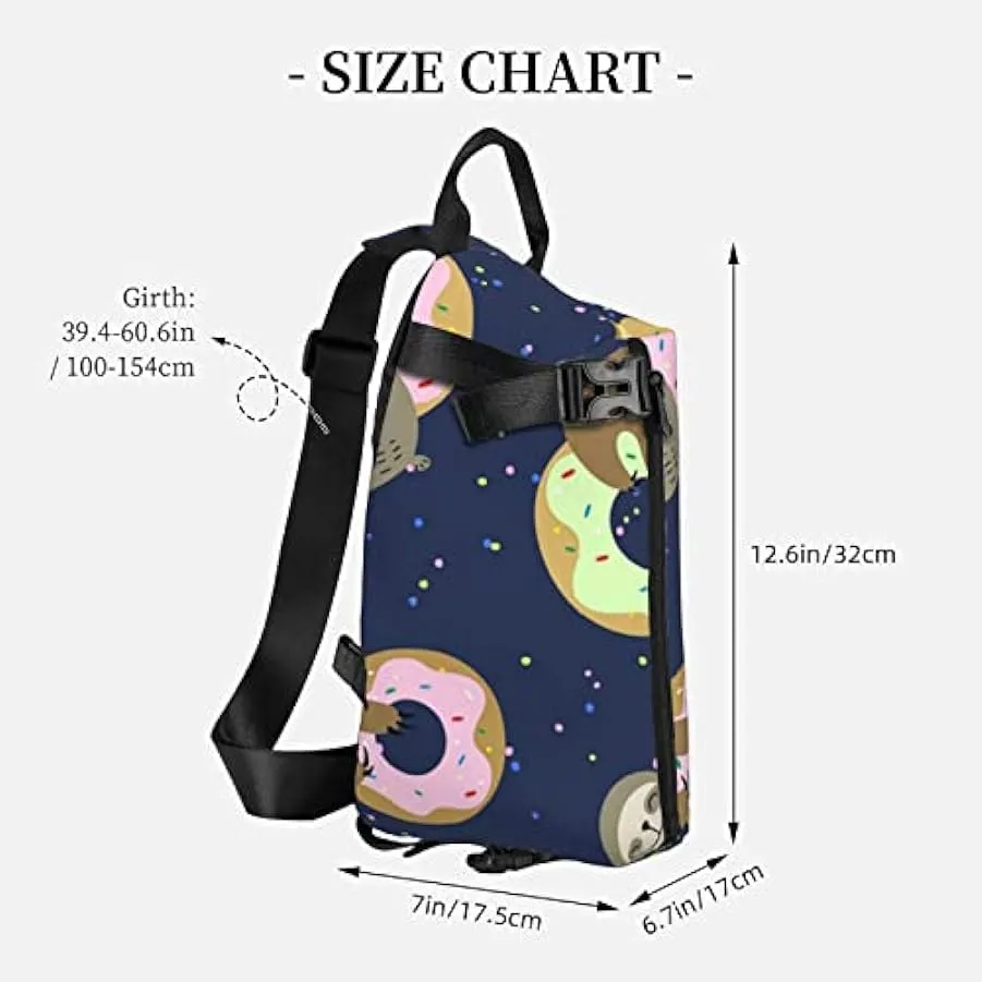 BYTKMRY Mount At Sunset Sling Zaino, Multiuso Viaggio Escursionismo Daypack Crossbody Borsa A Tracolla Per Viaggiare Attività Al