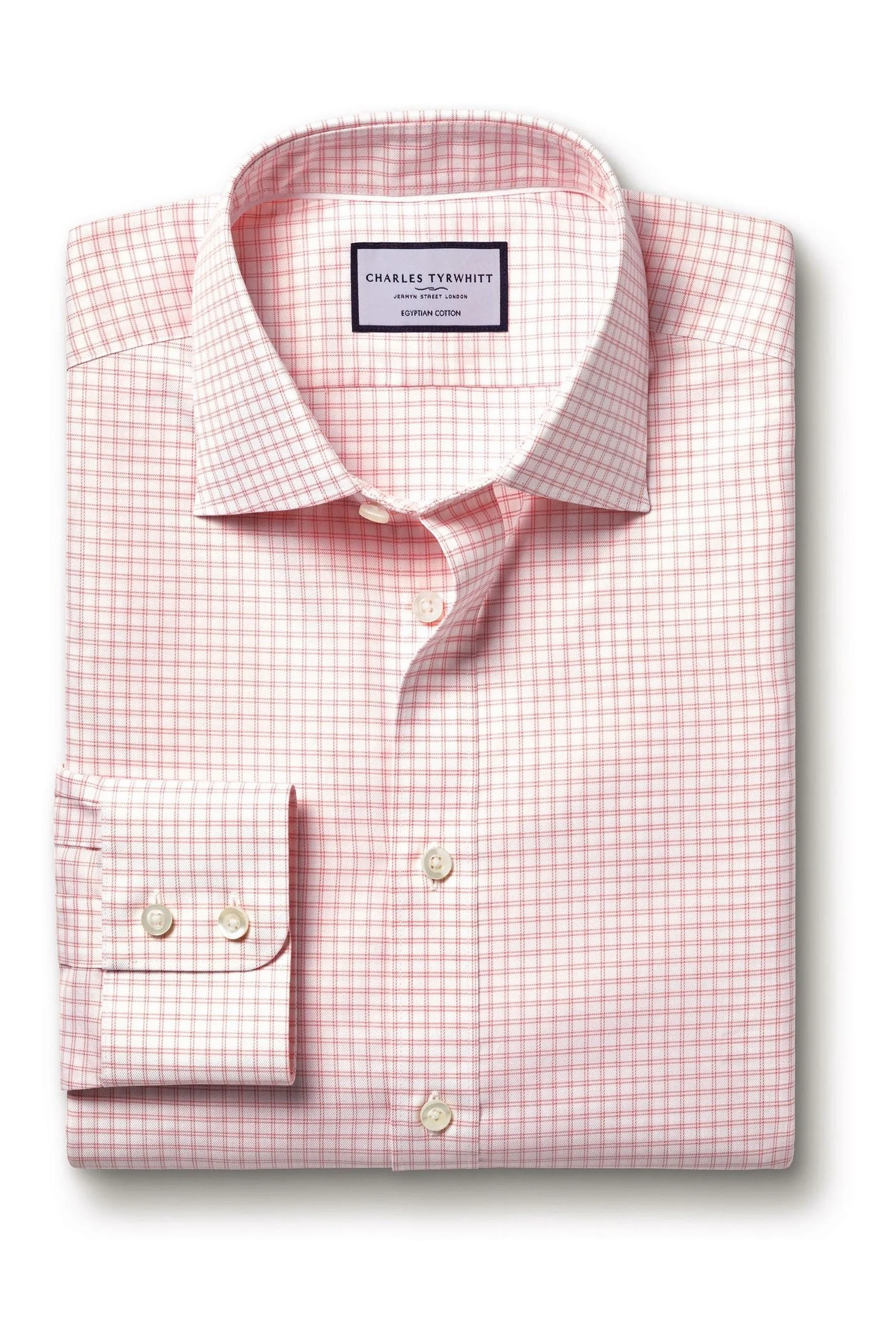 Camicia Charles Tyrwhitt A righe Cotone egiziano Vestibilità attillata / Slim