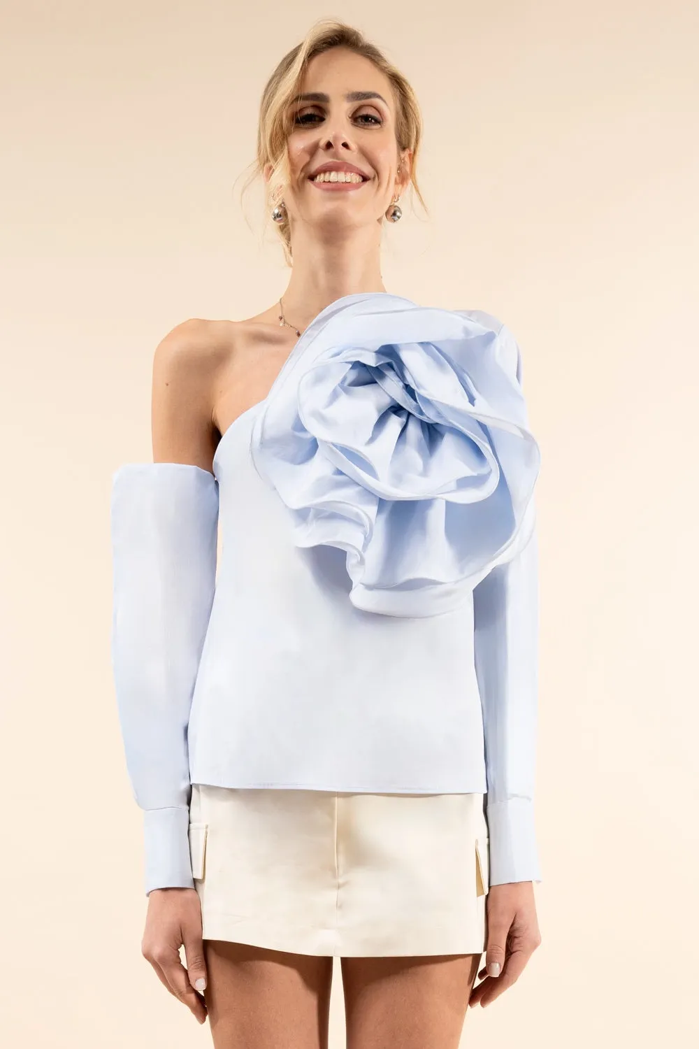 CAMICIA CON FIORE KONTATTO