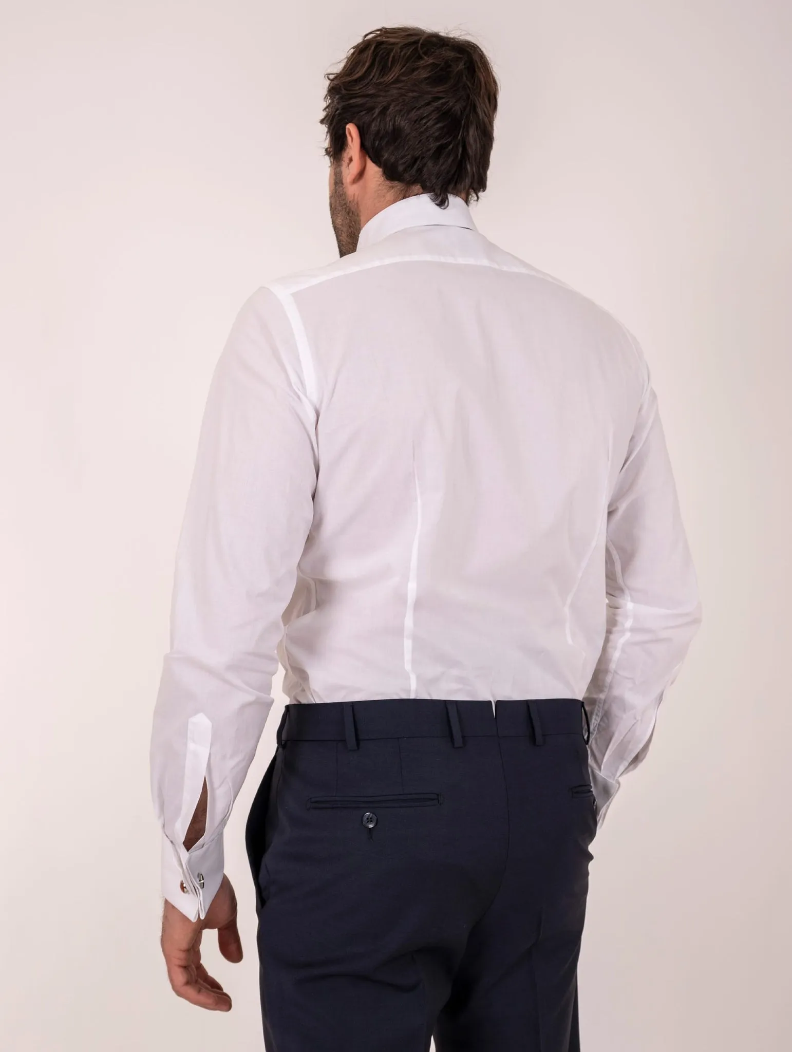 Camicia da Smoking Four Stroke in Cotone Bianco