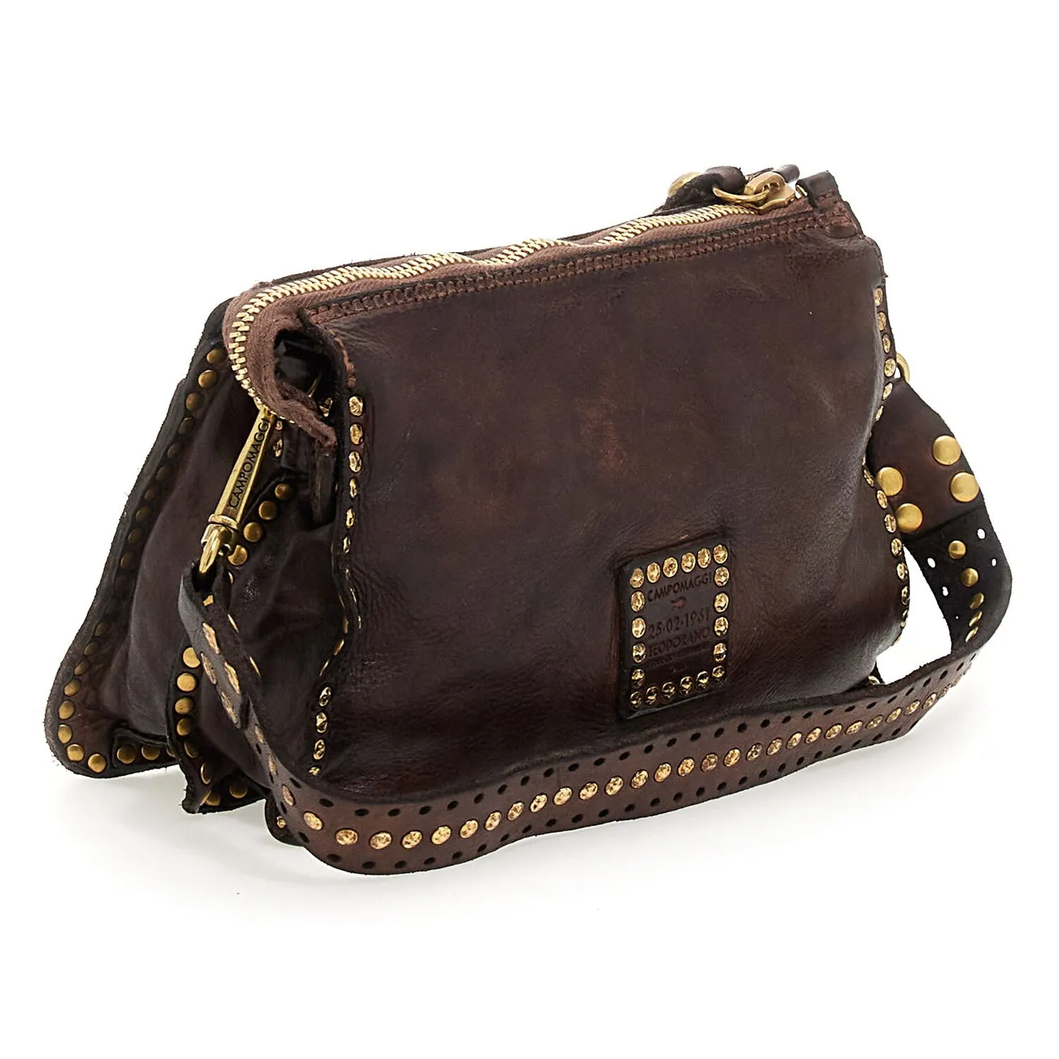 Campomaggi Kura Borsa a tracolla Pelle 23 cm