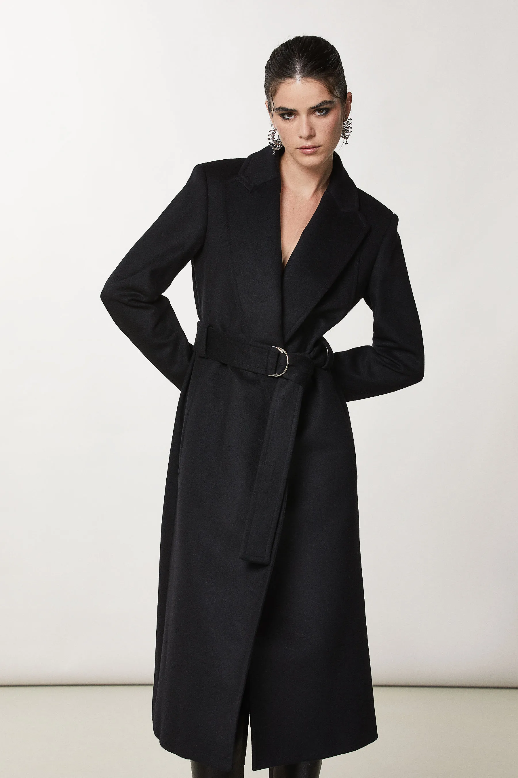     Cappotto con cintura essential Patrizia Pepe