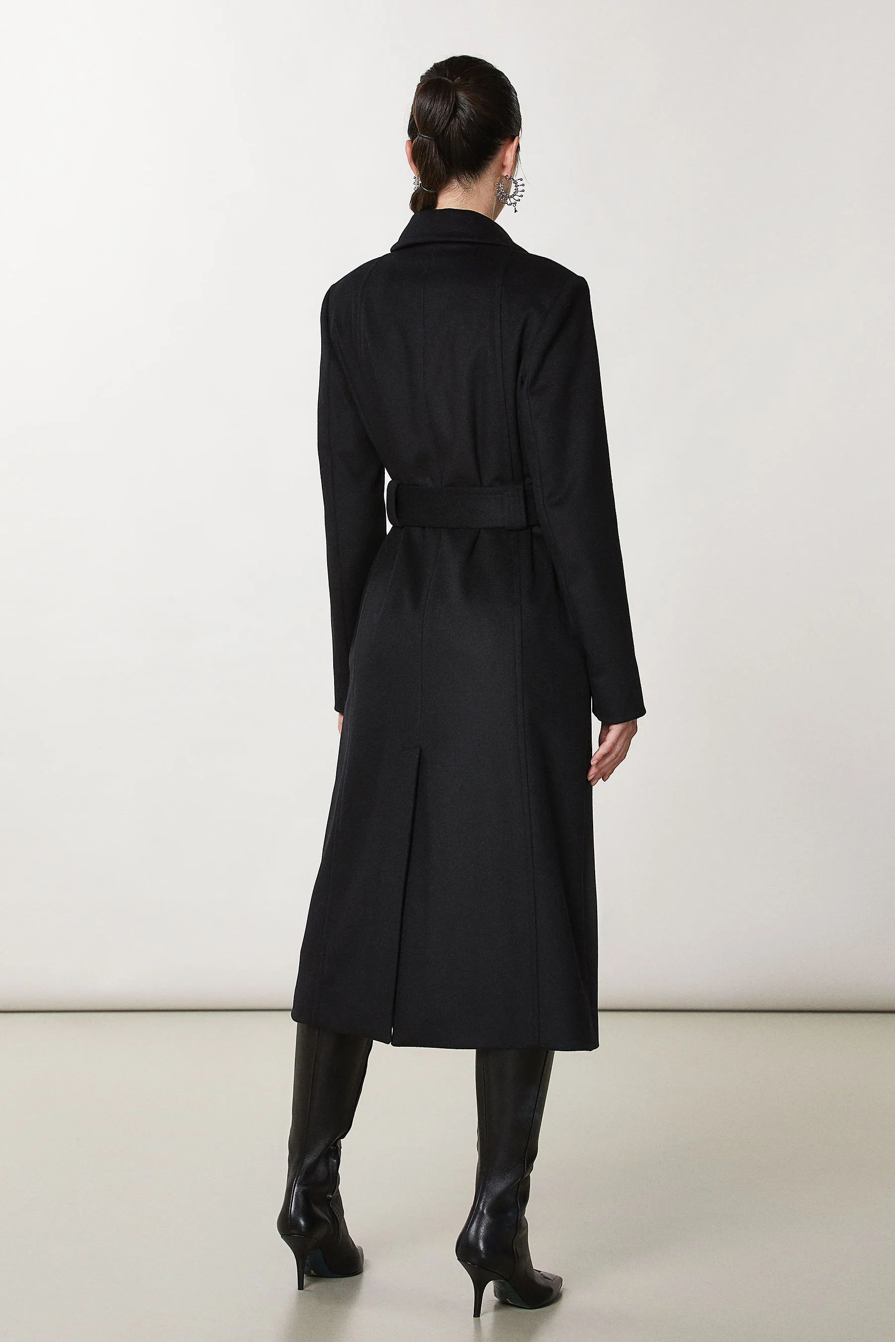     Cappotto con cintura essential Patrizia Pepe
