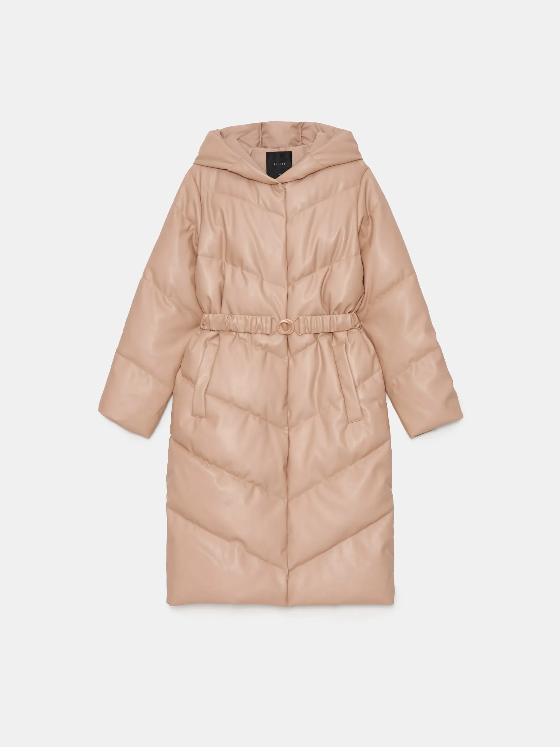 Cappotto con cintura in vita
