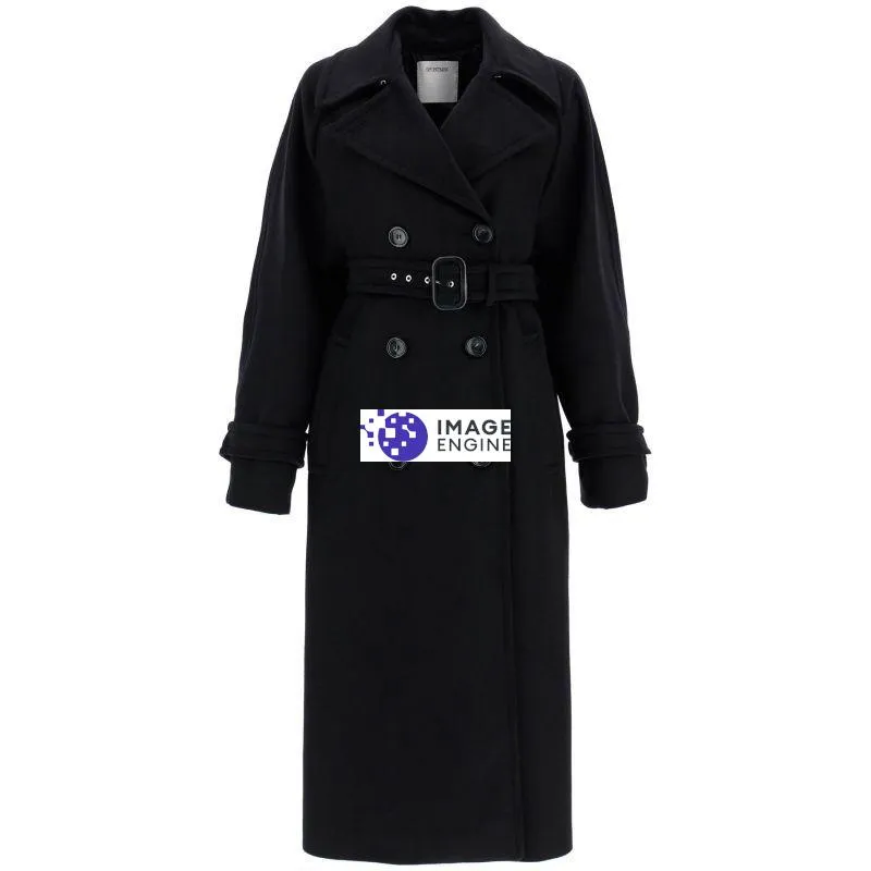 Cappotto lungo 'Leandro' in pura lana