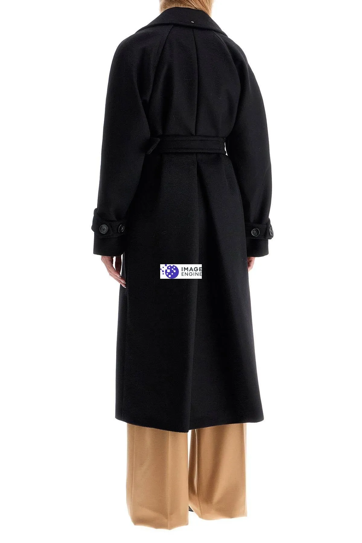 Cappotto lungo 'Leandro' in pura lana