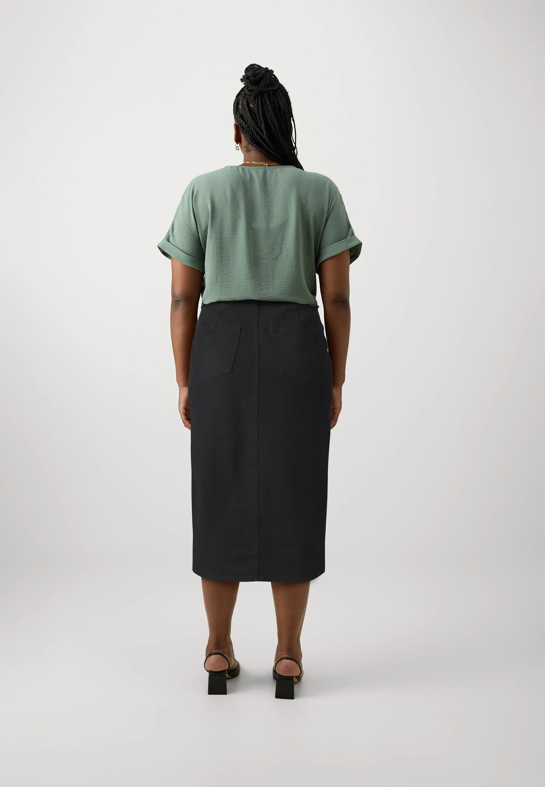 CARSIRI FRONT SLIT SKIRT - Gonna di jeans
