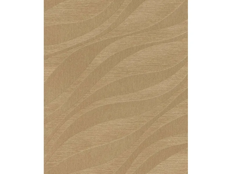 Carta da parati Kisen Onde rame 10,05 m x 53 cm