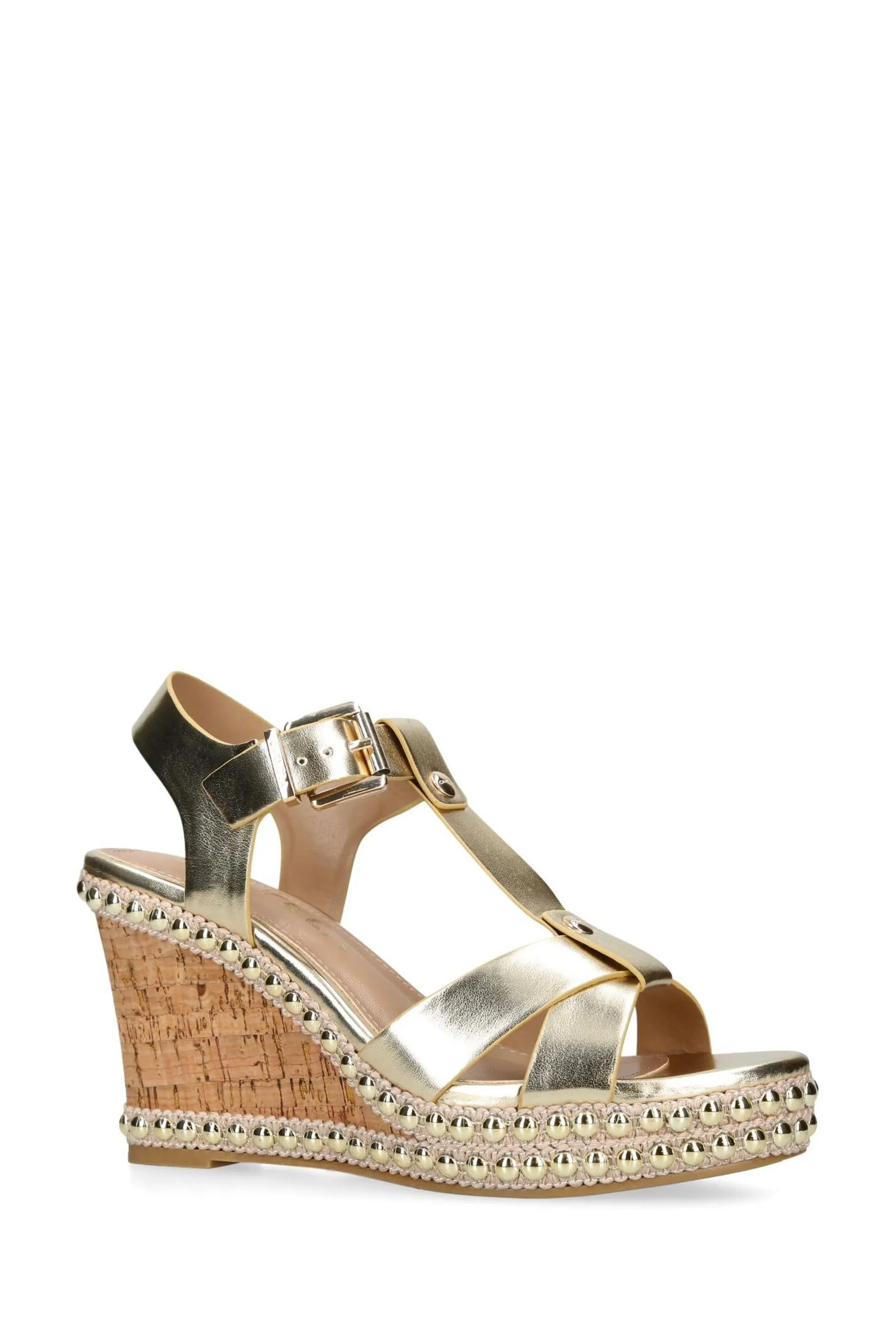 Carvela - Super - Sandali con zeppa e borchie