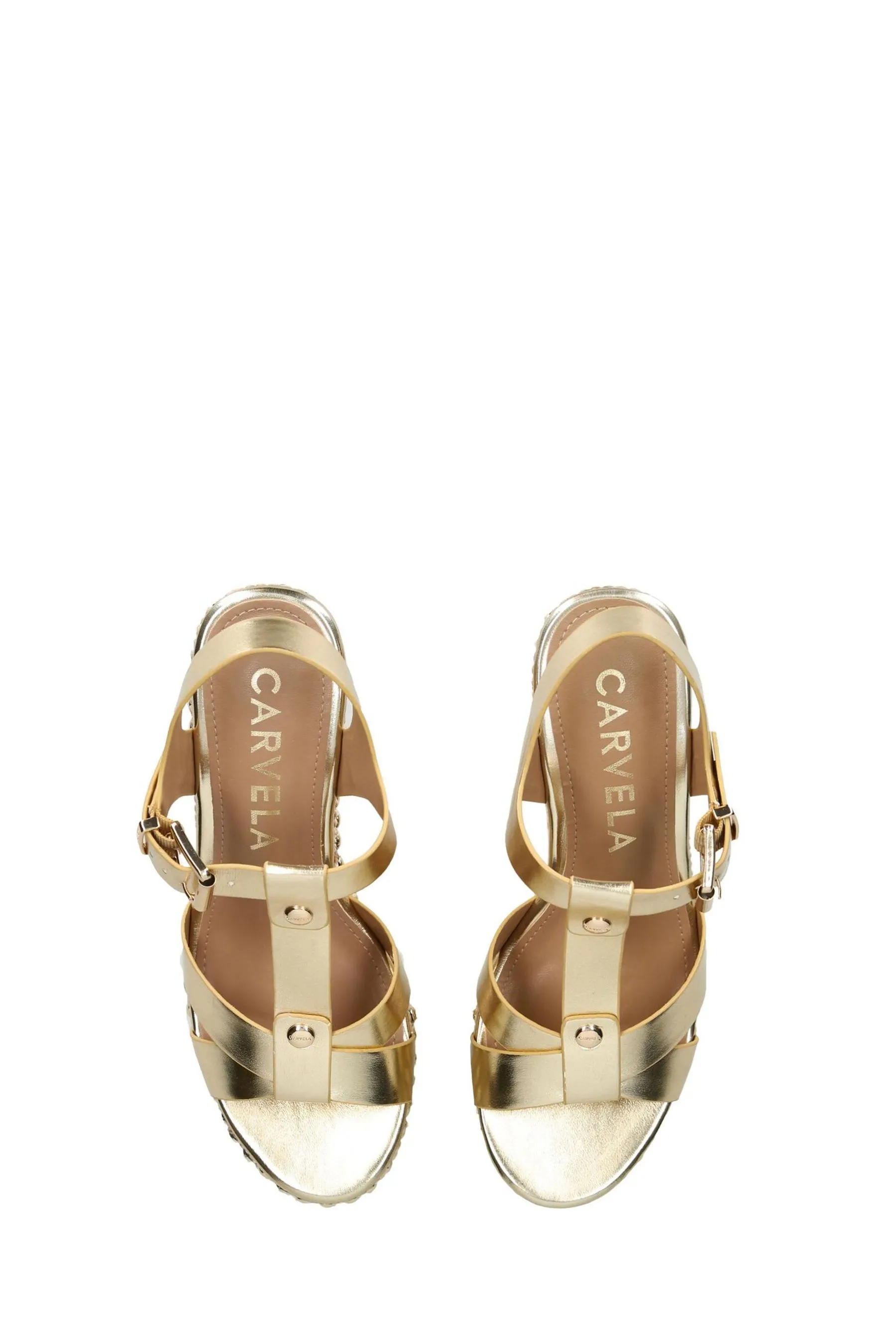 Carvela - Super - Sandali con zeppa e borchie
