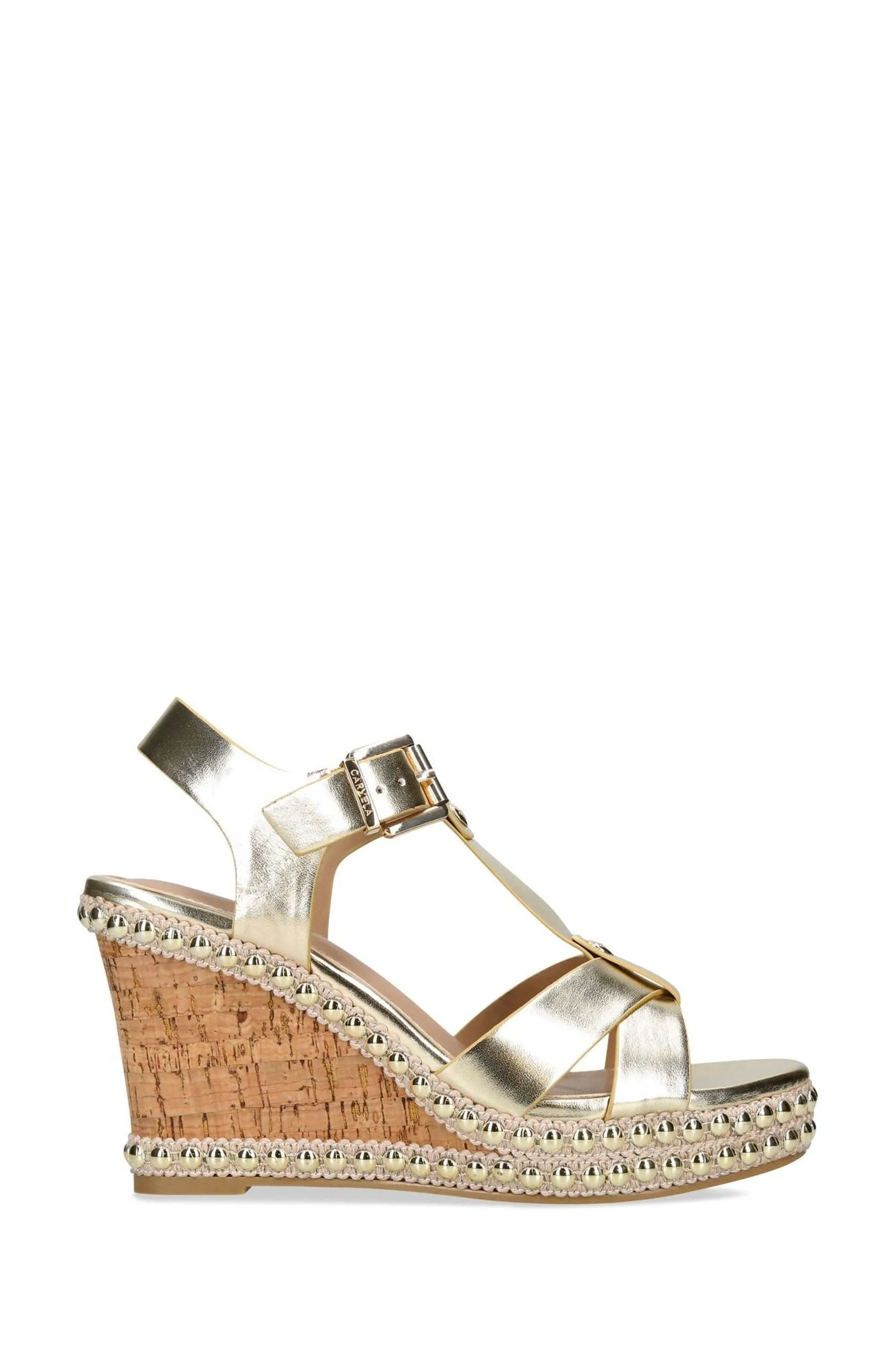 Carvela - Super - Sandali con zeppa e borchie