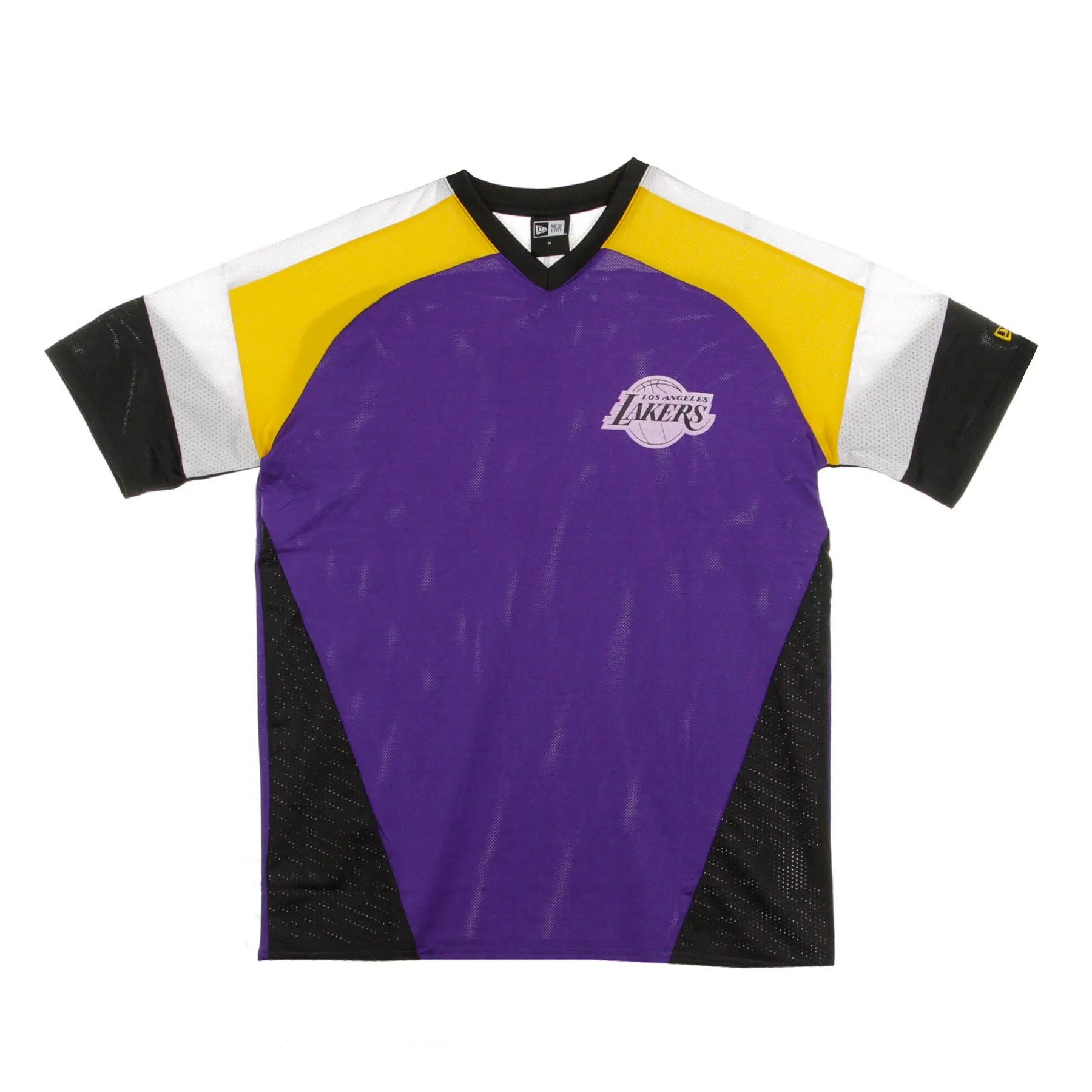 Casacca Uomo Nba Diagonal Panel Oversized Tee Loslak Original Team Colors