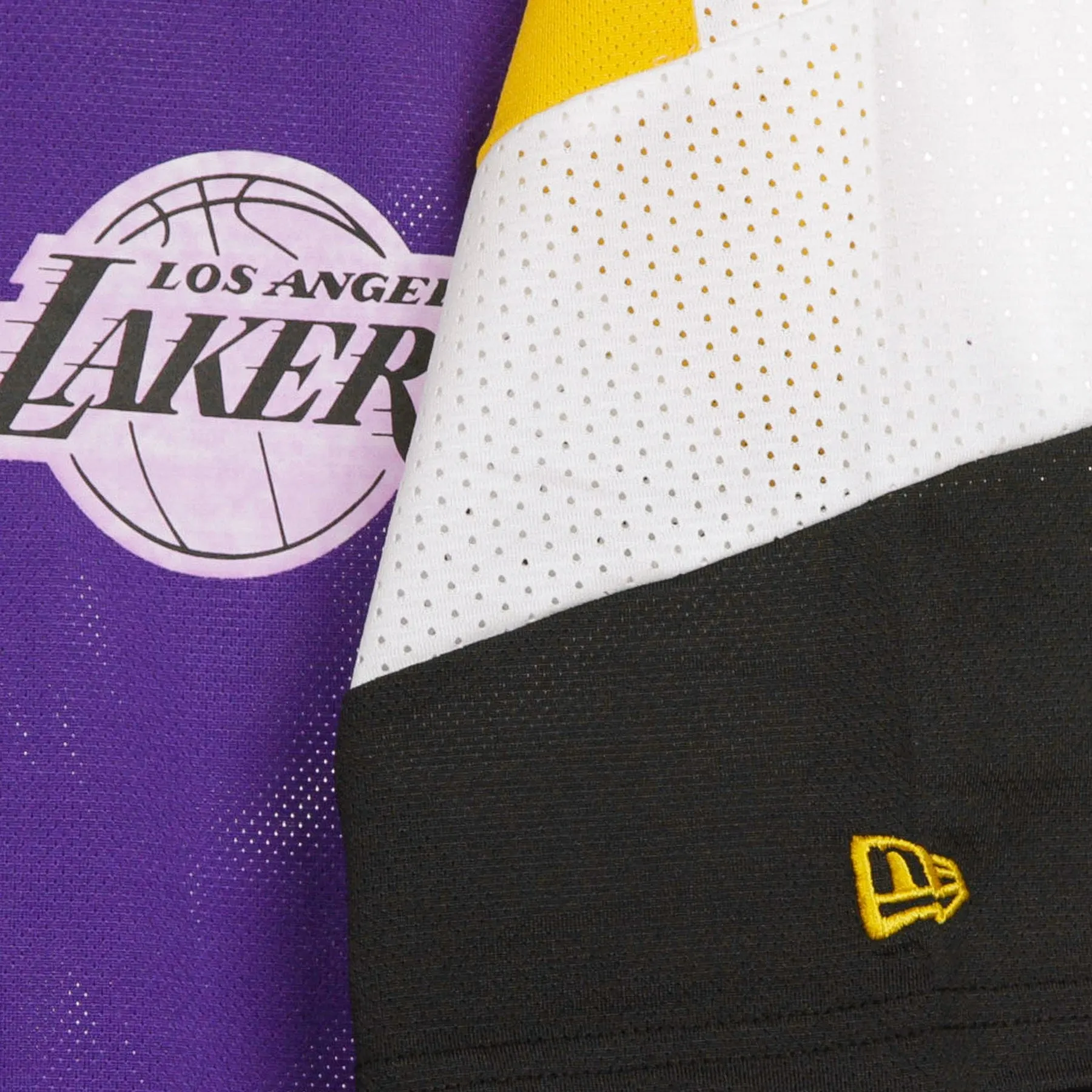 Casacca Uomo Nba Diagonal Panel Oversized Tee Loslak Original Team Colors