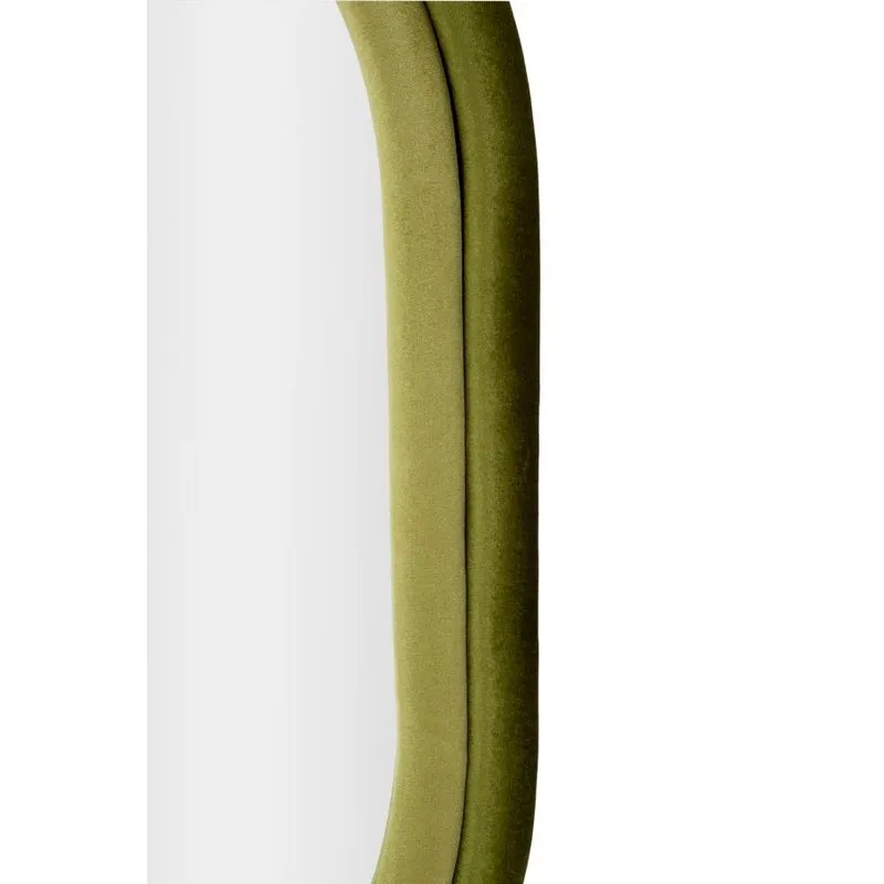 Charme 1921 Specchio da muro Antony velluto verde cm 60x4x90