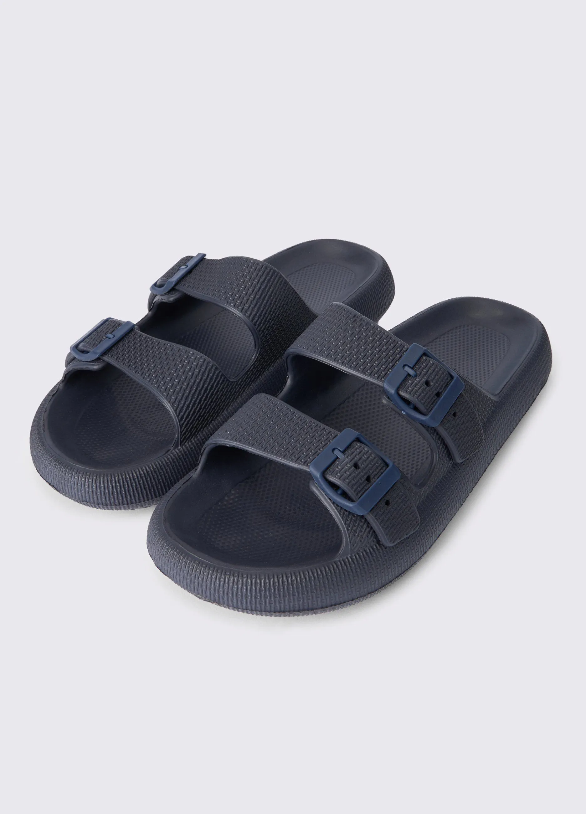 Ciabatte da spiaggia con fibbie uomo