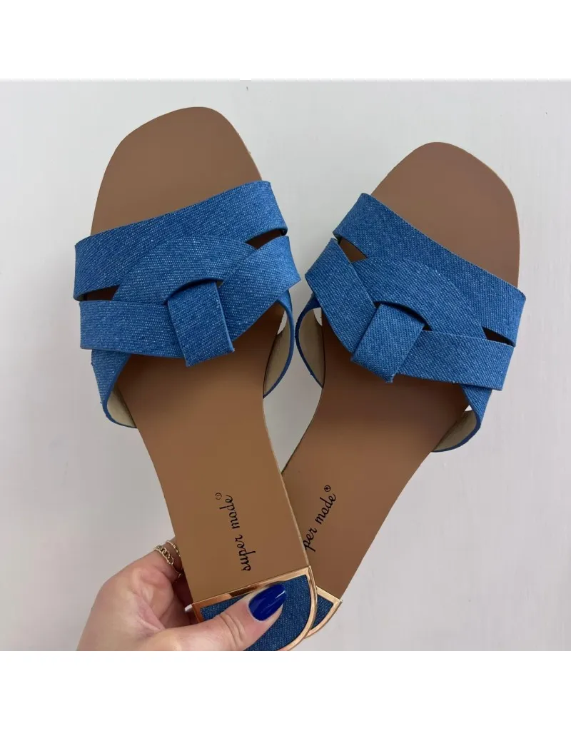 CIABATTE ROBERTA DENIM