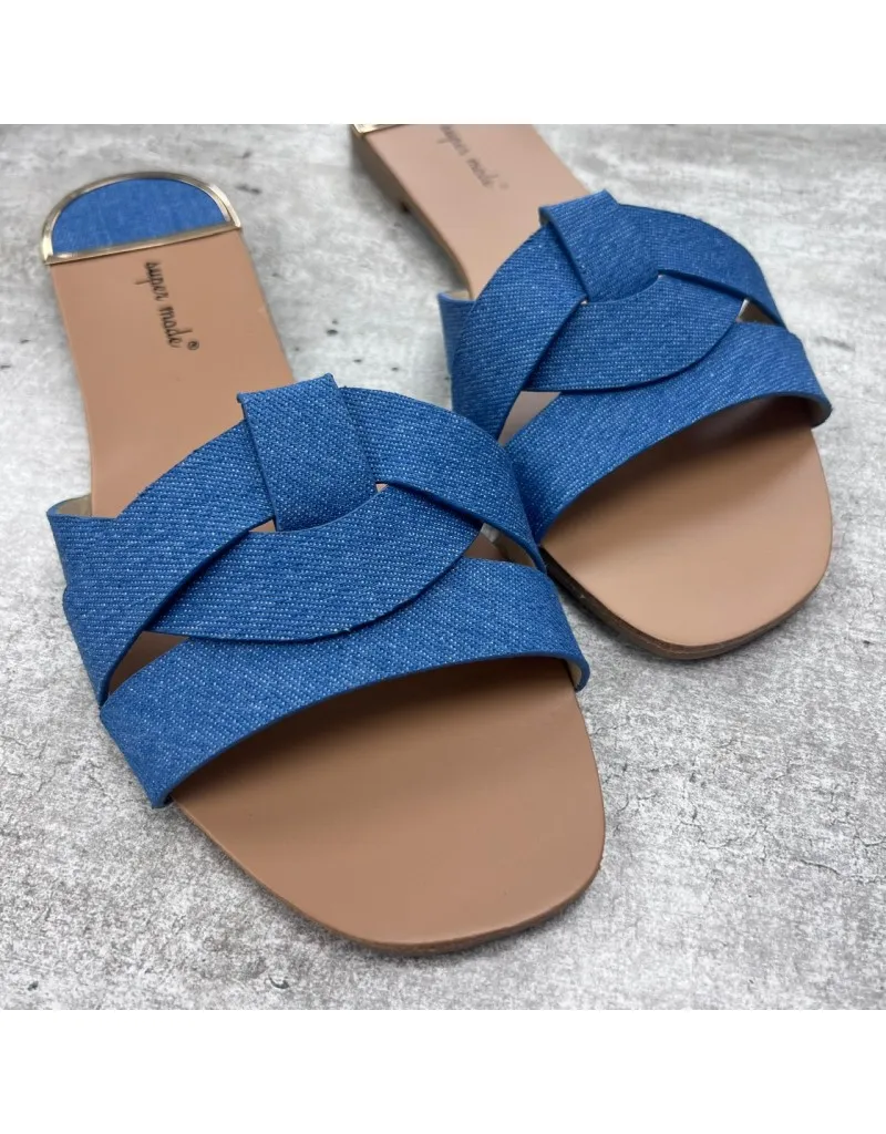CIABATTE ROBERTA DENIM